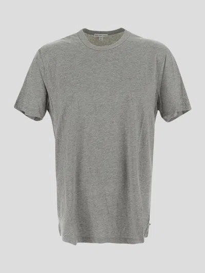 James Perse Essential T-shirt In Gray