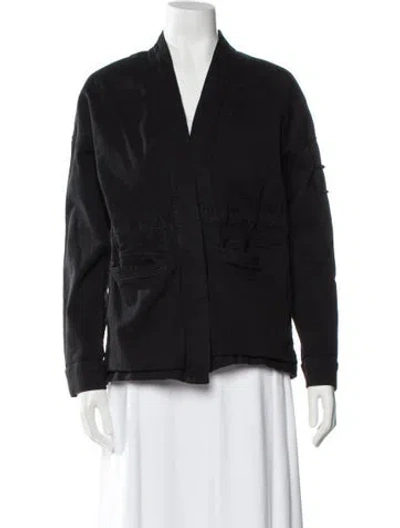 Pre-owned James Perse Evening Jacket In Gray