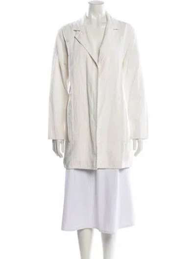 Pre-owned James Perse Evening Jacket In White