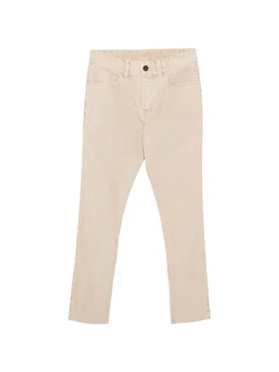 James Perse Five-pocket Corduroy Trousers In Neutral