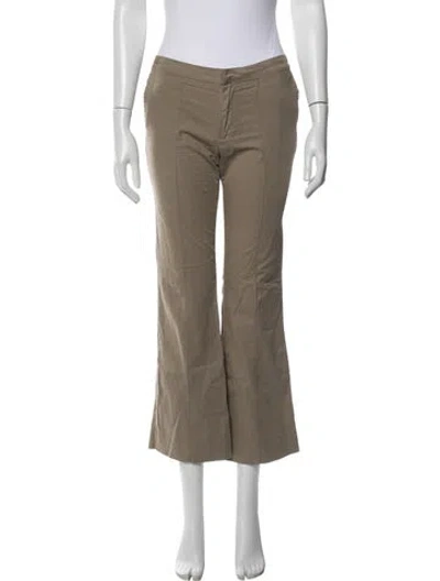 Pre-owned James Perse Flared Pants In Neutrals
