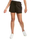 James Perse Fleece Sweat Short In Black