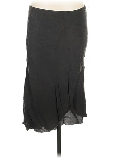 Pre-owned James Perse Formal Skirt In Black