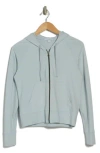 James Perse Vintage French Cotton-terry Hoodie In Gray