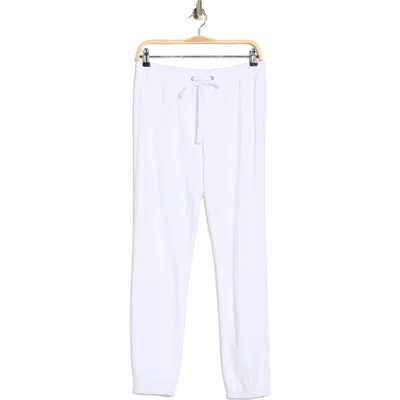 James Perse French Terry Joggers In White