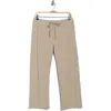 James Perse French Terry Raw Edge Sweatpants In Toast