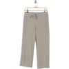 James Perse French Terry Raw Edge Sweatpants In Concrete