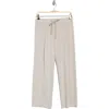James Perse French Terry Raw Edge Sweatpants In Mineral