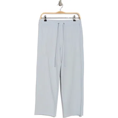 James Perse French Terry Raw Edge Sweatpants In Open Sky