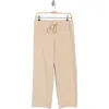 James Perse French Terry Raw Edge Sweatpants In Sand Dune