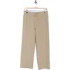 James Perse French Terry Raw Edge Sweatpants In Toast