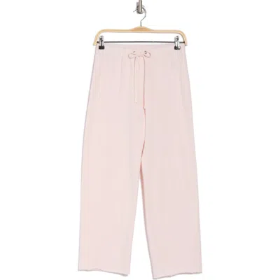 James Perse French Terry Raw Edge Sweatpants In Zephyr