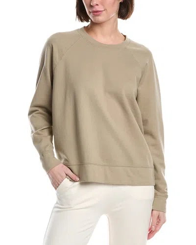 James Perse Supima Cotton-jersey Sweatshirt In Brown