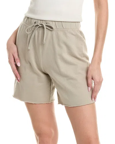 James Perse French Terry Short In Neutral
