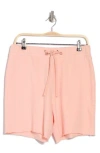 James Perse French Terry Shorts In Pink