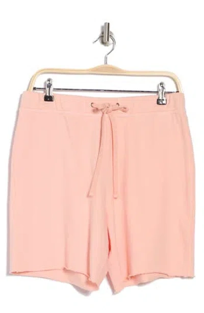 James Perse French Terry Shorts In Pink