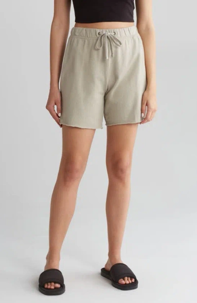 James Perse French Terry Shorts In Grey