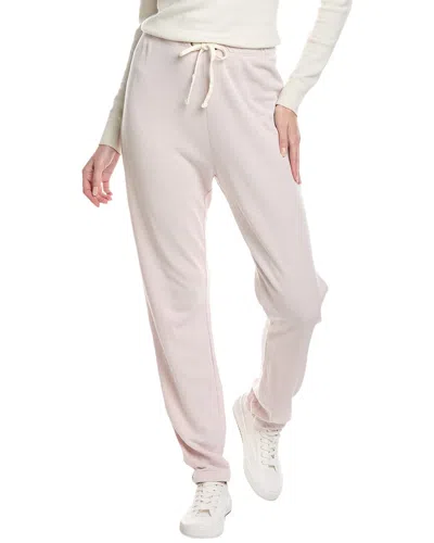 James Perse French Terry Sweat Pant In Pink