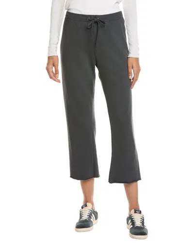 James Perse French Terry Sweatpant In Black
