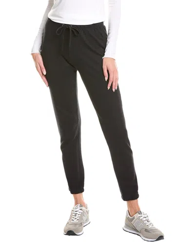 James Perse French Terry Sweatpant In Black