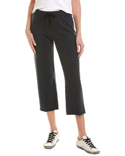 James Perse French Terry Sweatpant In Black