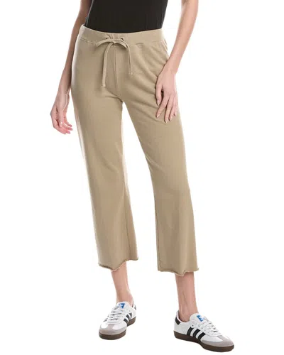 James Perse French Terry Sweatpant In Brown