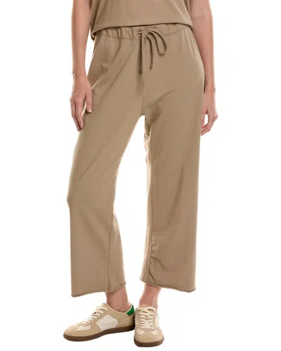 James Perse French Terry Sweatpant In Brown