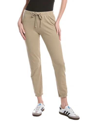 James Perse French Terry Sweatpant In Neutral