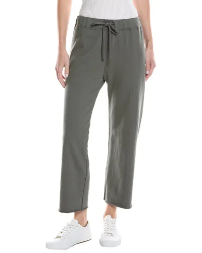 James Perse French Terry Sweatpant In Gray