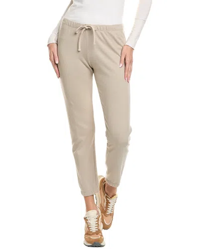 James Perse French Terry Sweatpant In Neutral