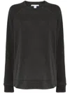 James Perse French Terry Sweatshirt In Grey