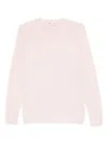 James Perse Supima Cotton-jersey Sweatshirt In Pink