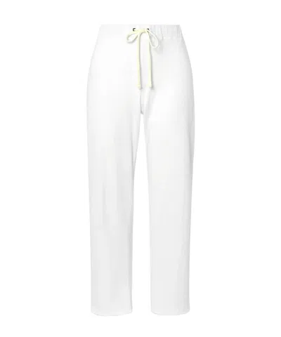 James Perse French-terry Track Pants In White