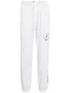James Perse Grateful Dead Cotton Track Pants In 白色