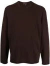 James Perse Grateful Dead Intarsia Knit Cashmere Jumper In Braun