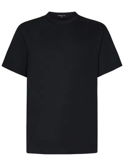 James Perse Heavy T-shirt In Japanese Organic Cotton In Black