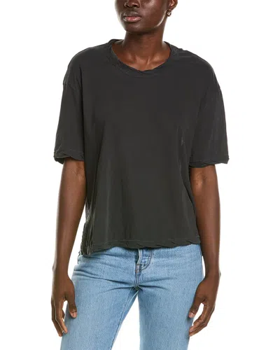 James Perse High Gauge Fresca Jersey T-shirt In Black