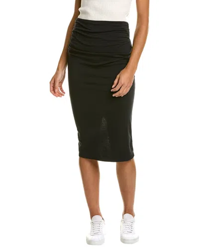 James Perse High-waist Pencil Skirt In Black