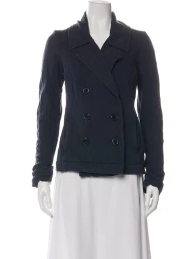 Pre-owned James Perse Jacket In Blue