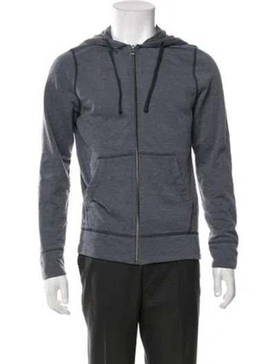 Pre-owned James Perse Jacket In Blue