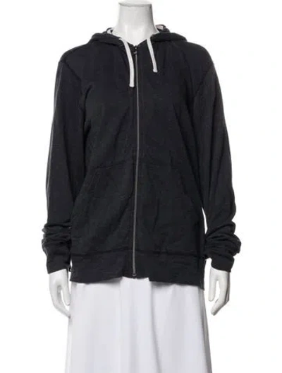 Pre-owned James Perse Jacket In Blue