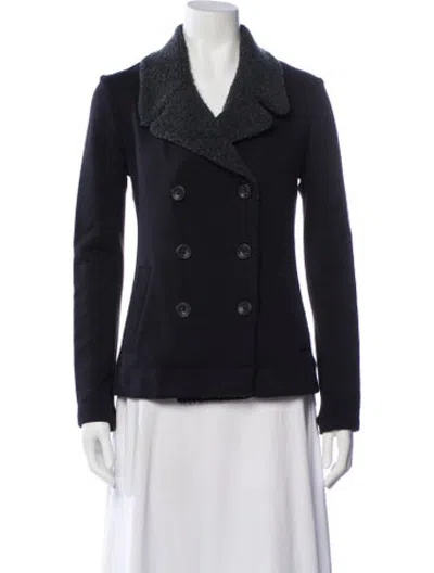 Pre-owned James Perse Jacket In Blue