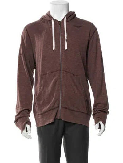 Pre-owned James Perse Jacket In Brown