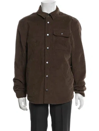 Pre-owned James Perse Jacket In Brown