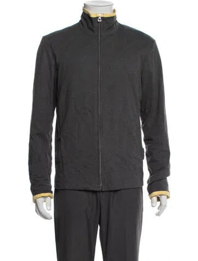 Pre-owned James Perse Jacket In Gray