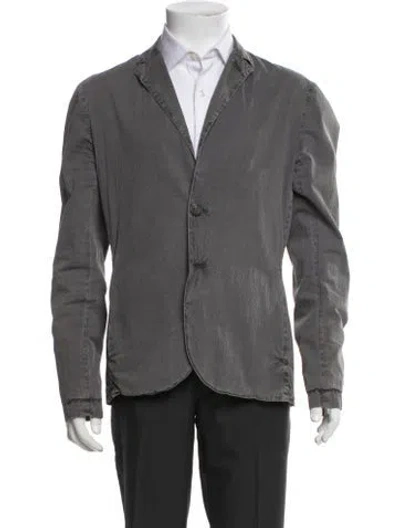 Pre-owned James Perse Jacket In Gray