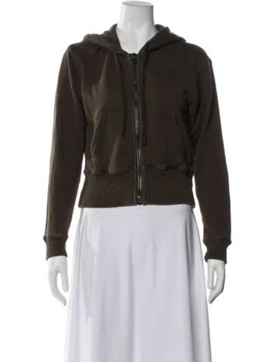 Pre-owned James Perse Jacket In Green