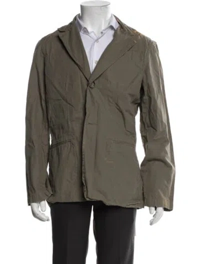 Pre-owned James Perse Jacket In Green