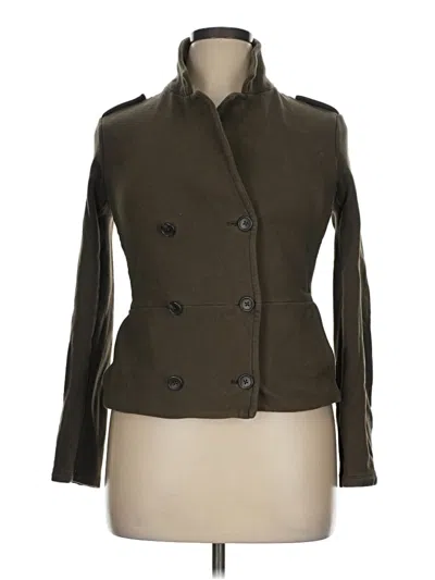 Pre-owned James Perse Jacket In Green