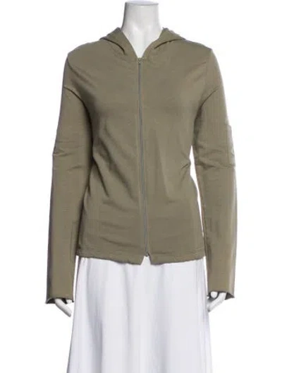 Pre-owned James Perse Jacket In Green